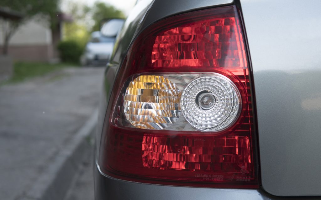 achterlicht van je auto